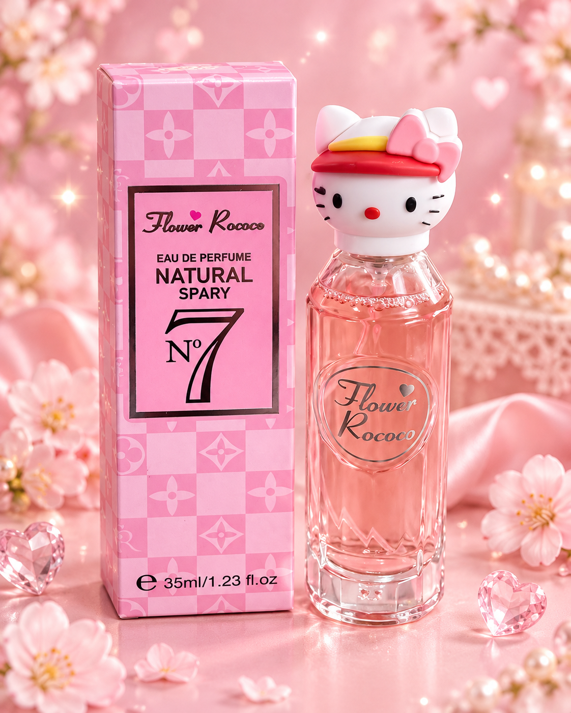 Perfume hello kitty cabeza