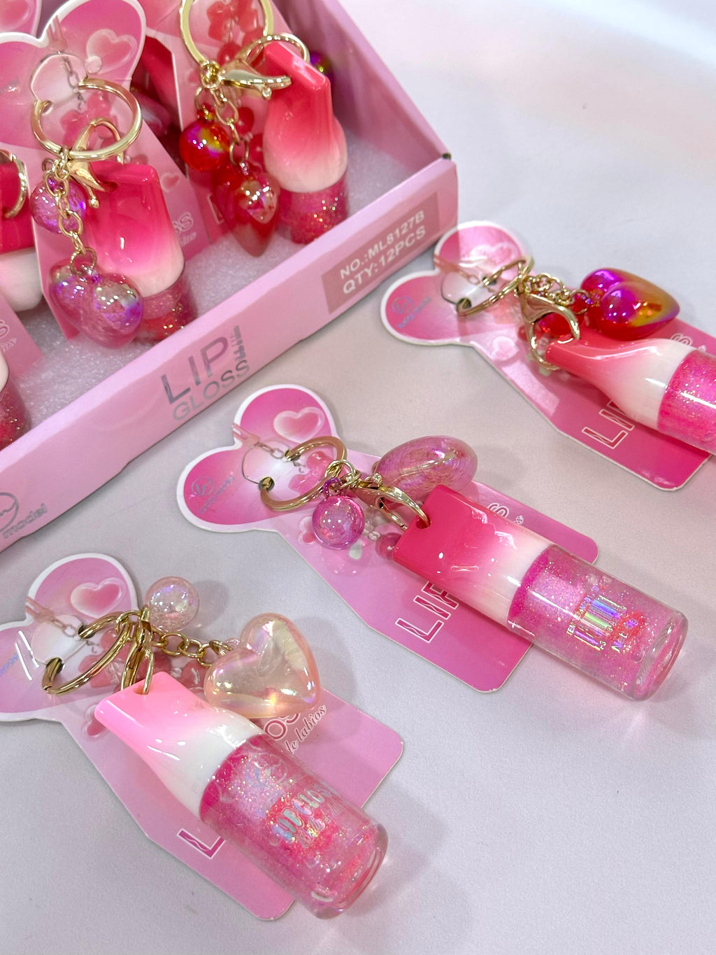 Lip gloss llaveros