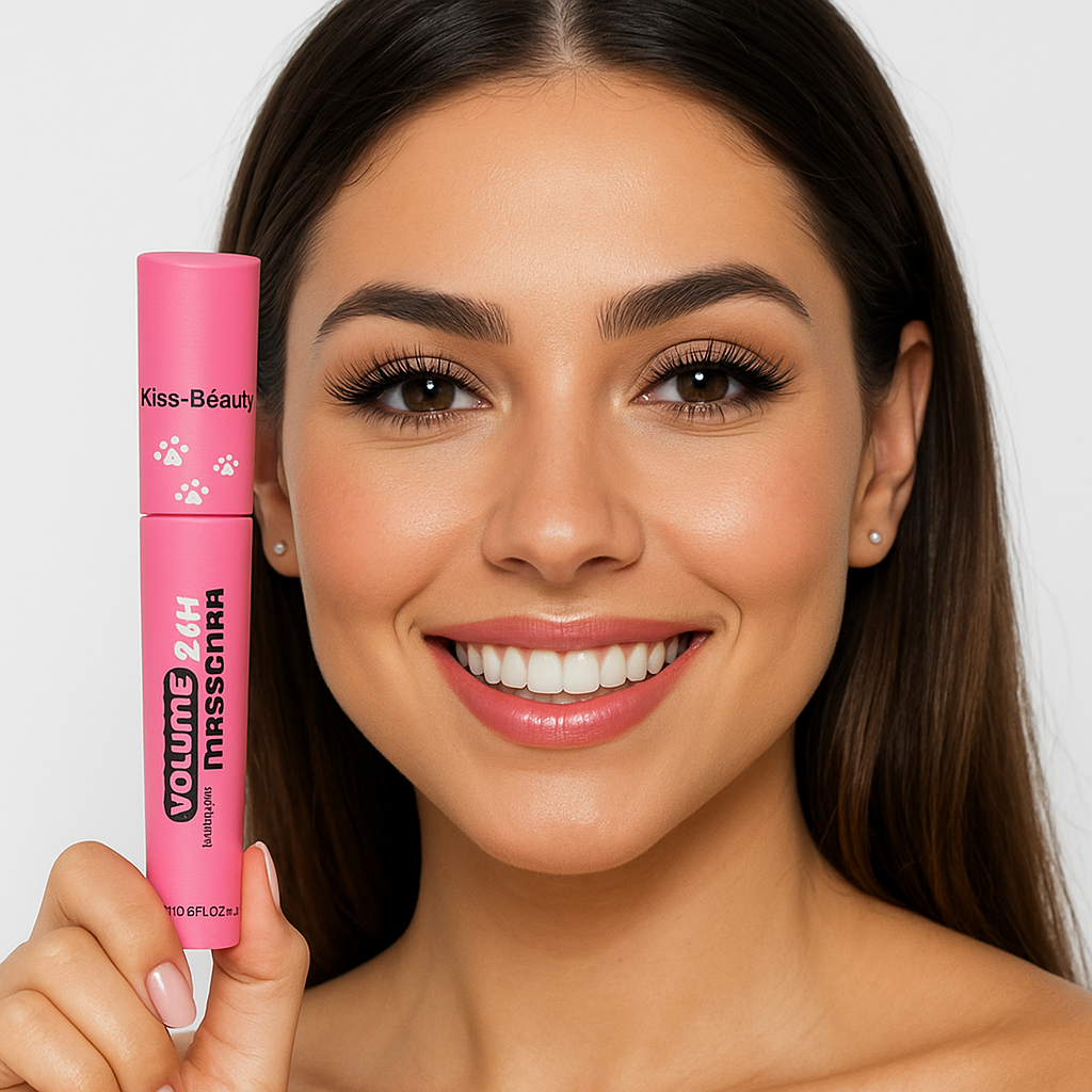 Pestañina mascara 24h waterproof OMG Kiss beauty