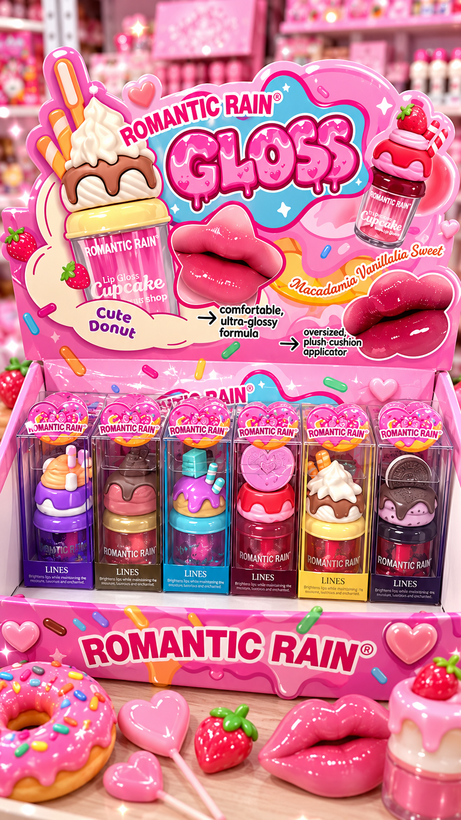Lip gloss postres 🥞 🍰 🍮