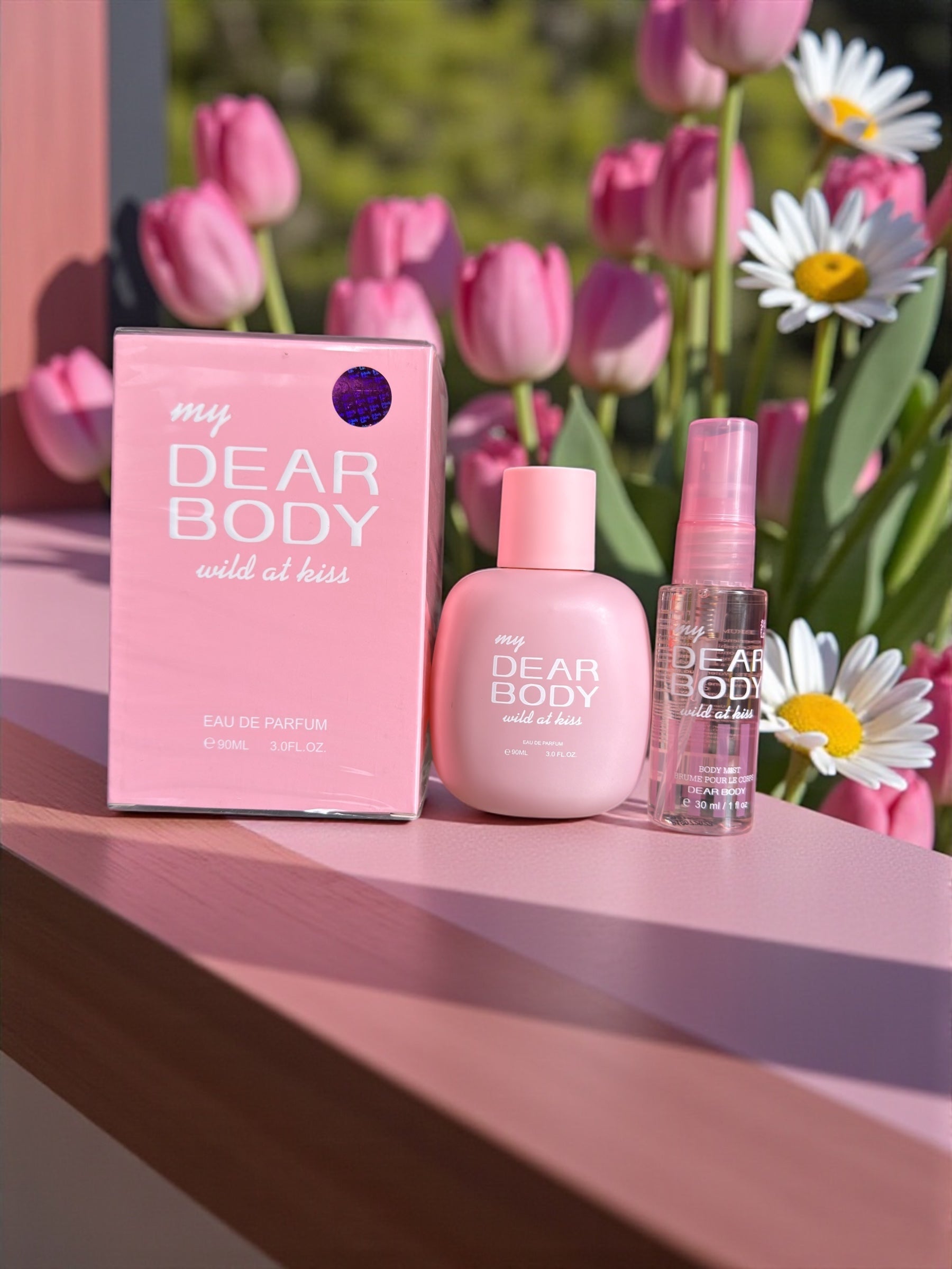 Perfumes de colores originales con el probador