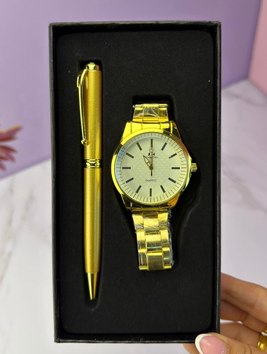 Reloj + bolígrafo 🖊️ estuche
