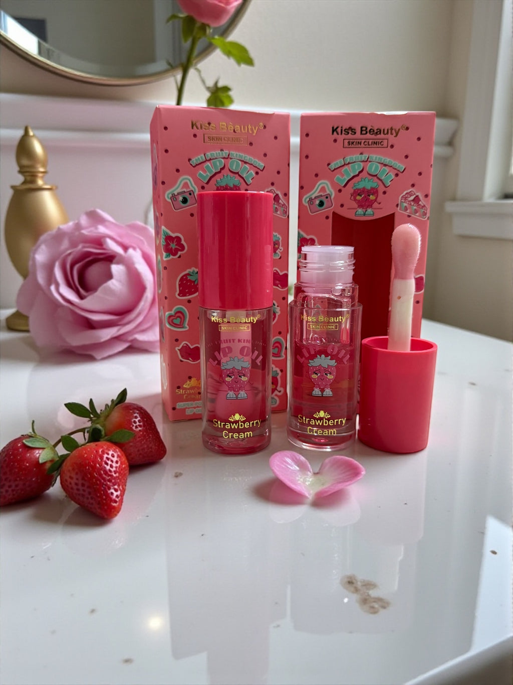 Lip oil kiss béauty 🍓