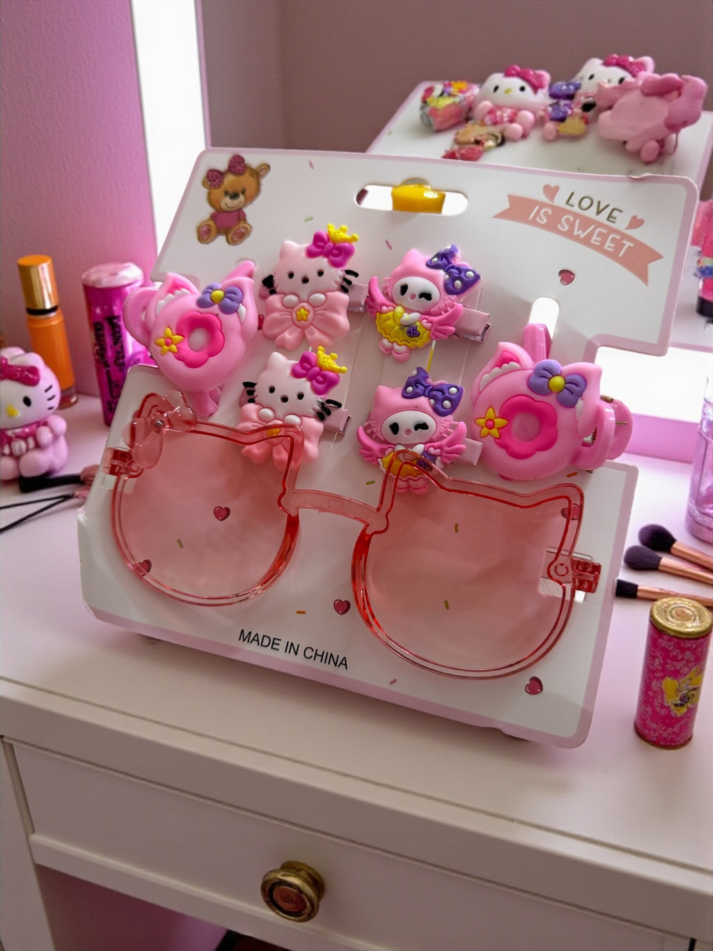 Kit gafas sanrio