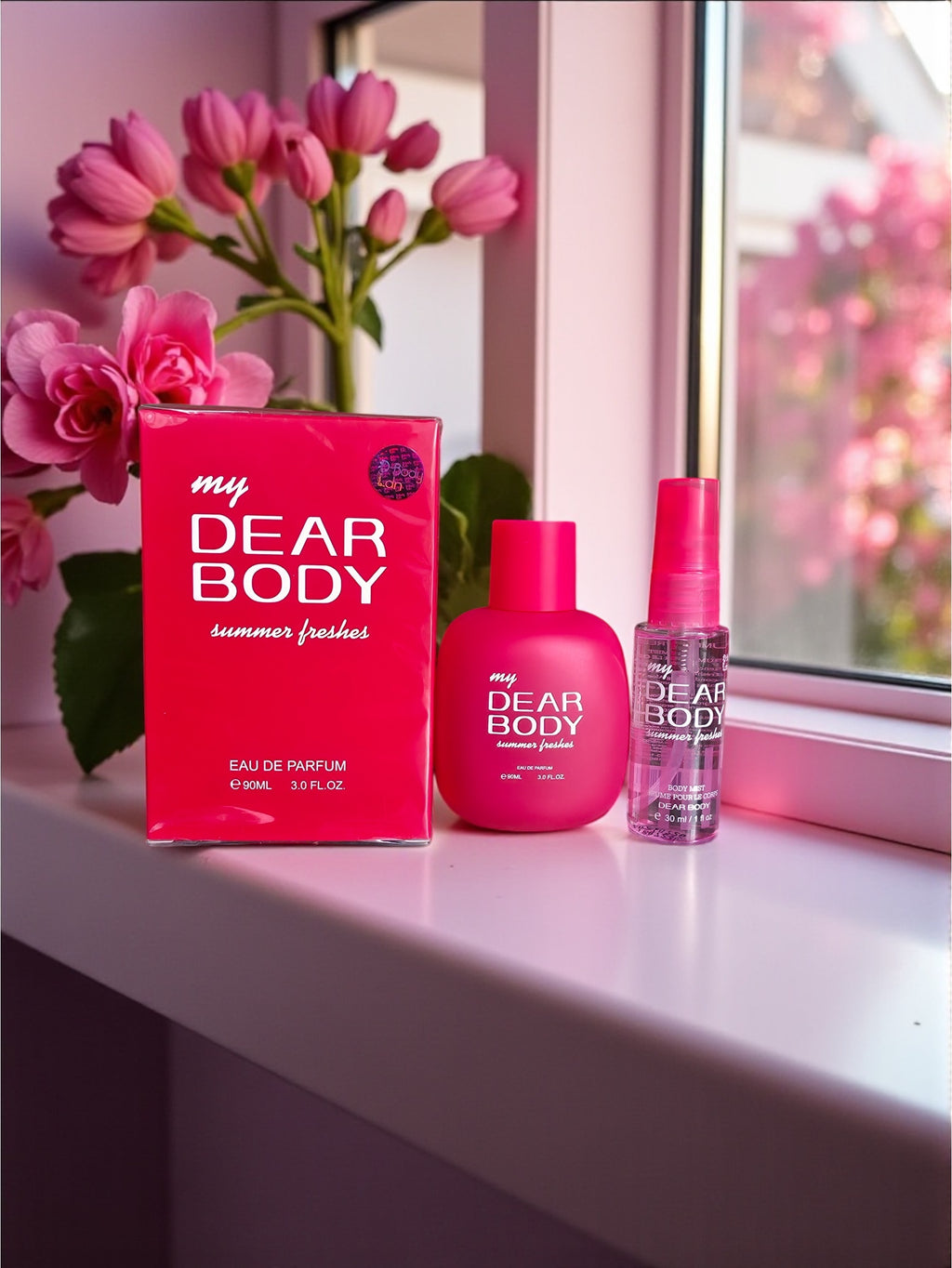 Perfumes de colores originales con el probador