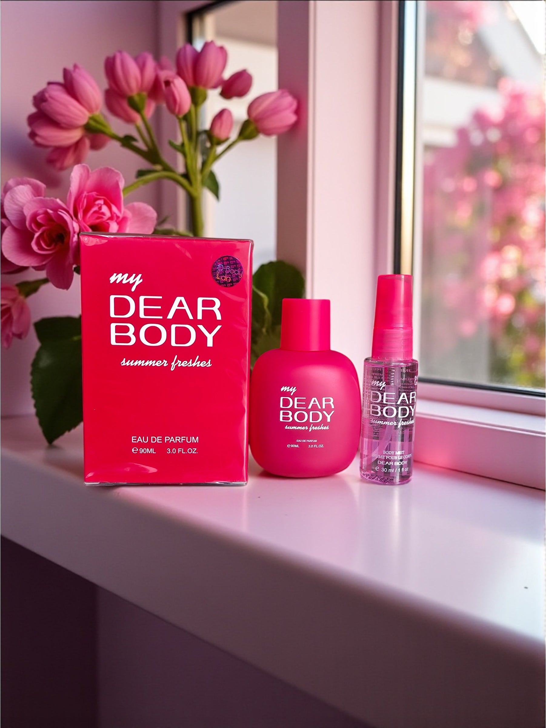 Perfumes de colores originales con el probador