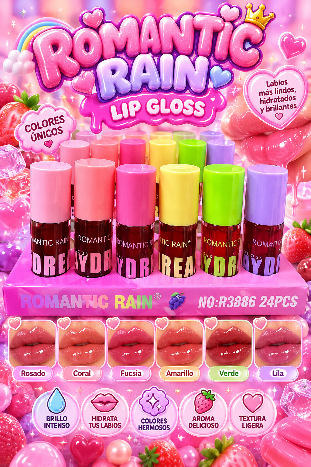 Lip tinta romántic
