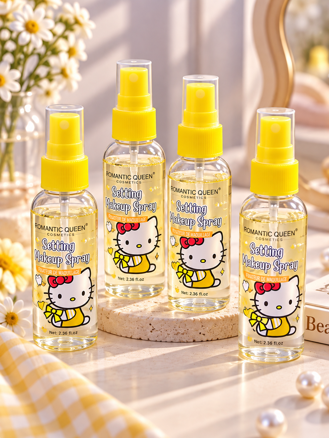 Sellador de maquillaje hello ketty amarillo 💛