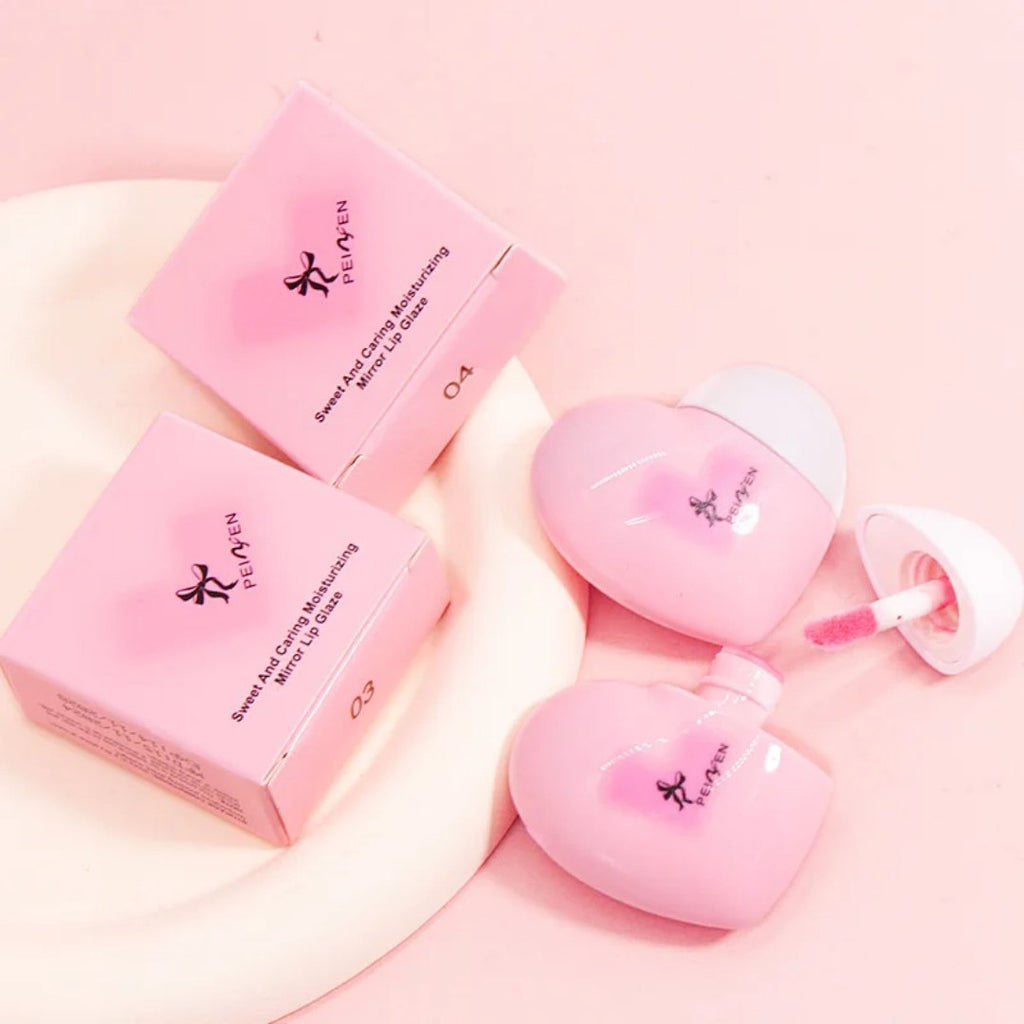 Lip gloss Lujo Corazon Efecto Humedo Coreano