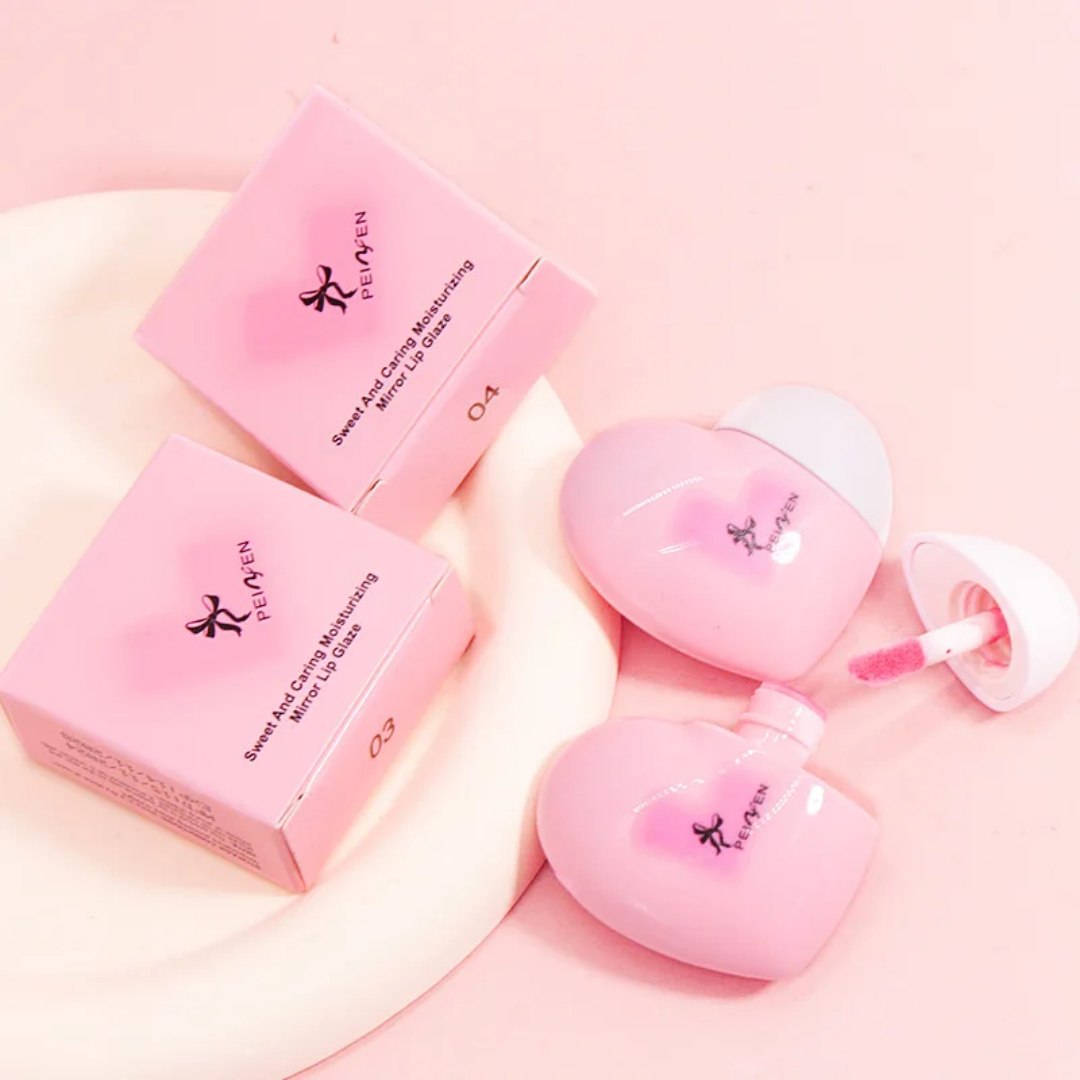 Lip gloss Lujo Corazon Efecto Humedo Coreano