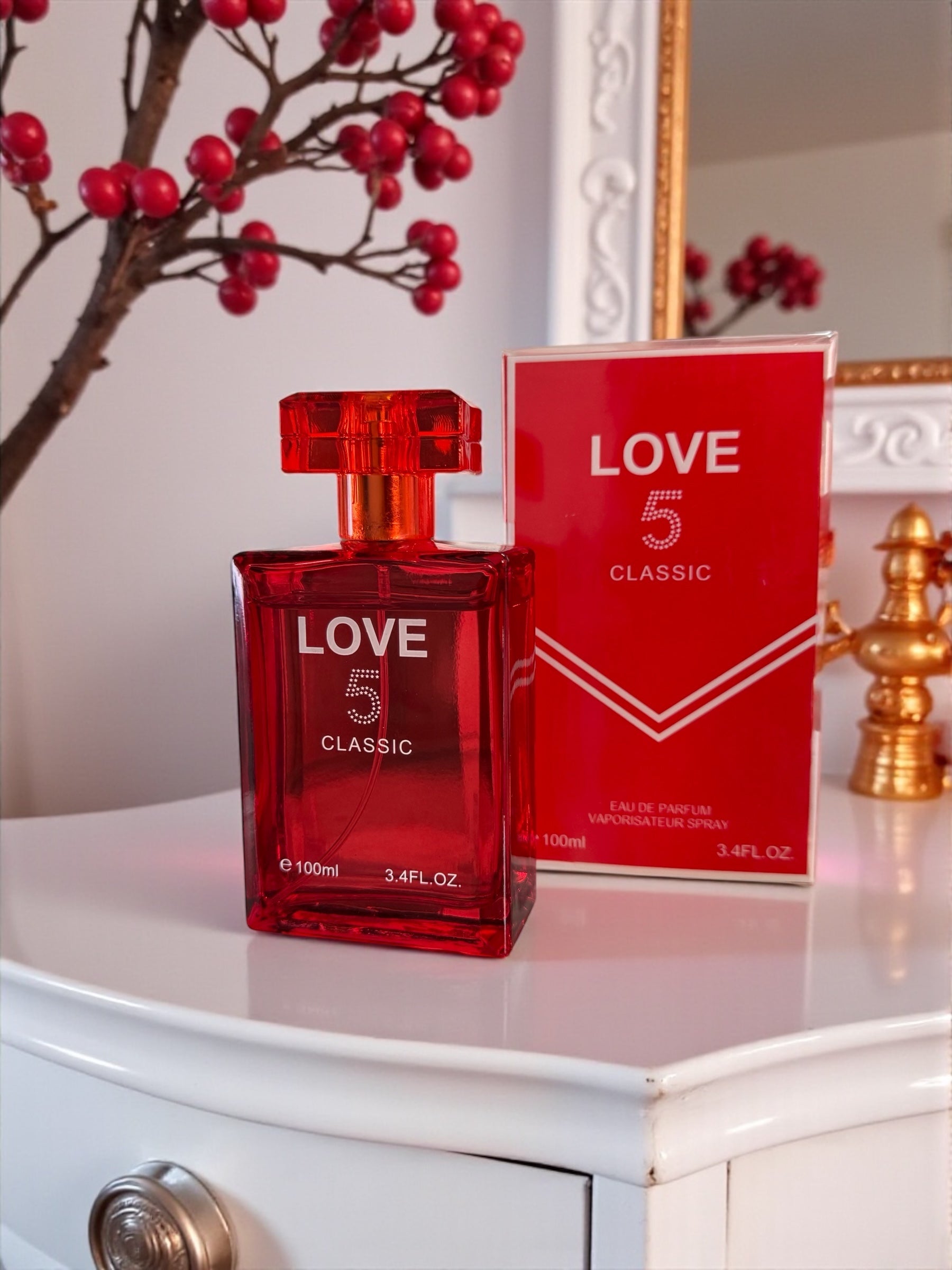 Coco Chanel #5 red
