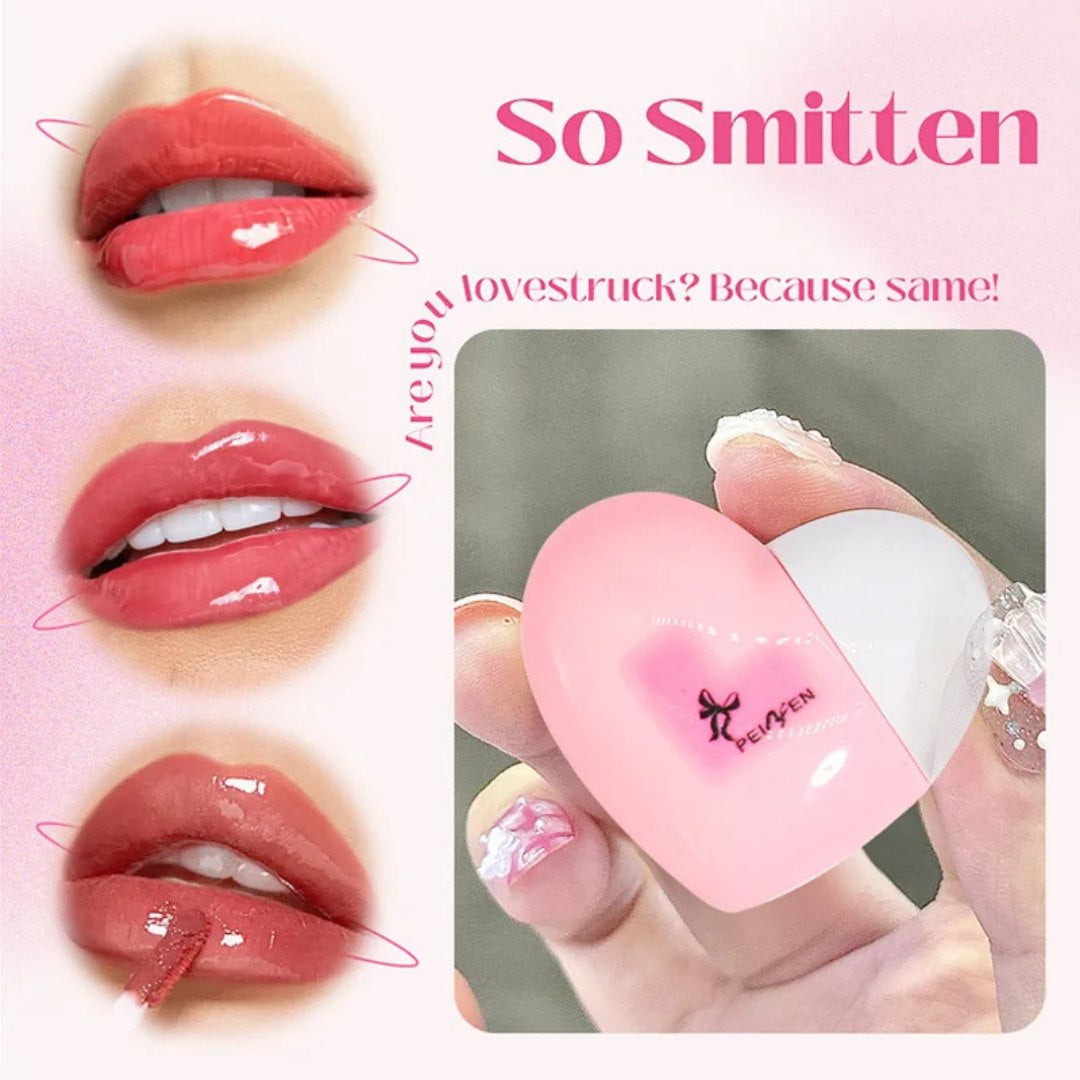 Lip gloss Lujo Corazon Efecto Humedo Coreano