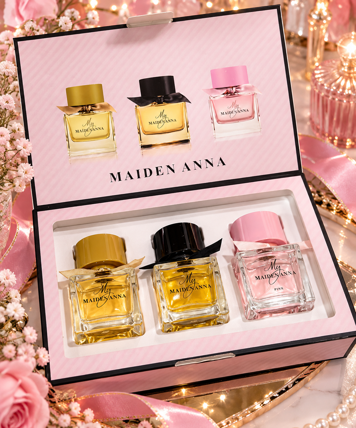 Estuche árabes x 4 minis perfumes extractos