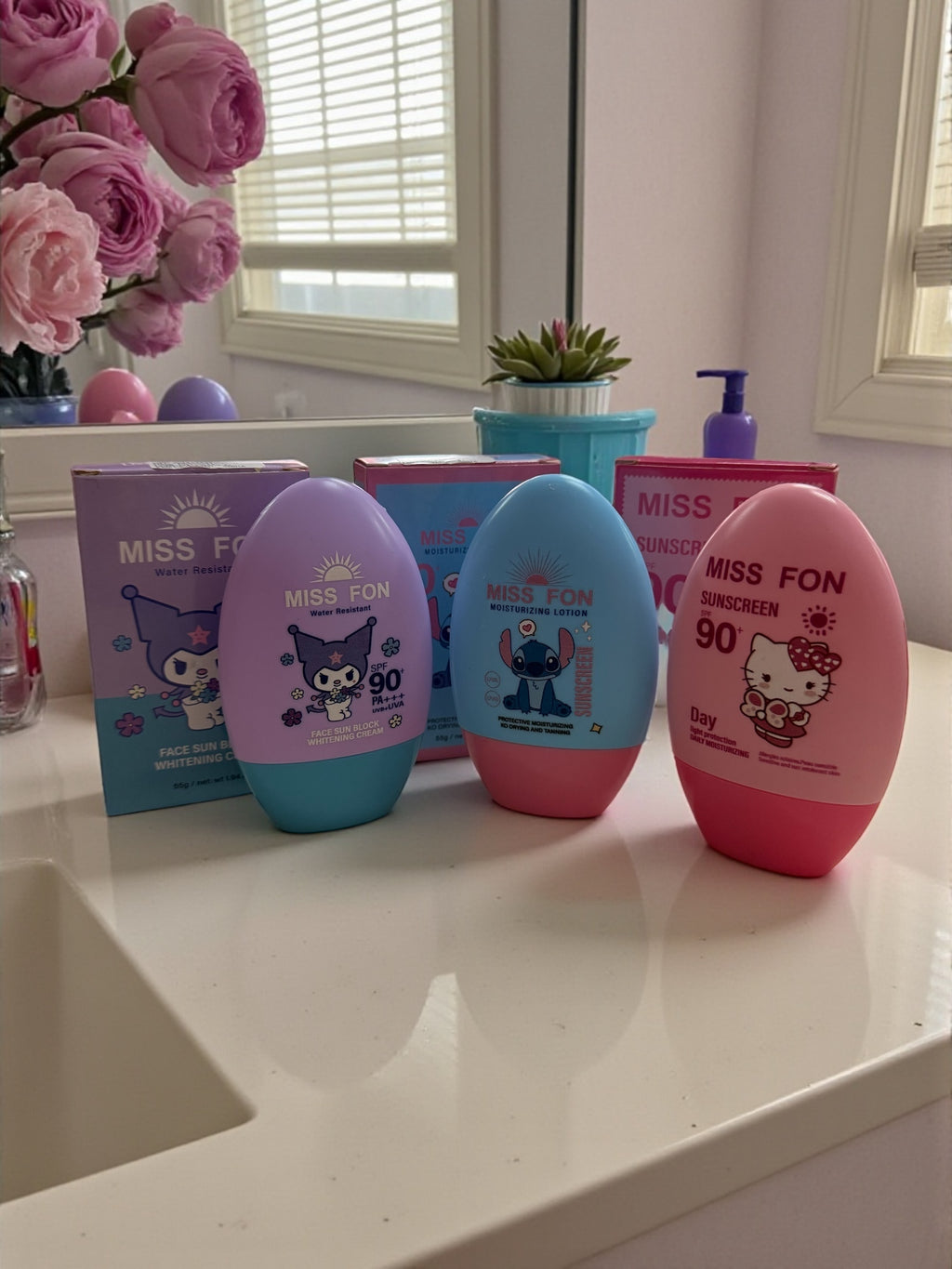 Protector solar sanrio