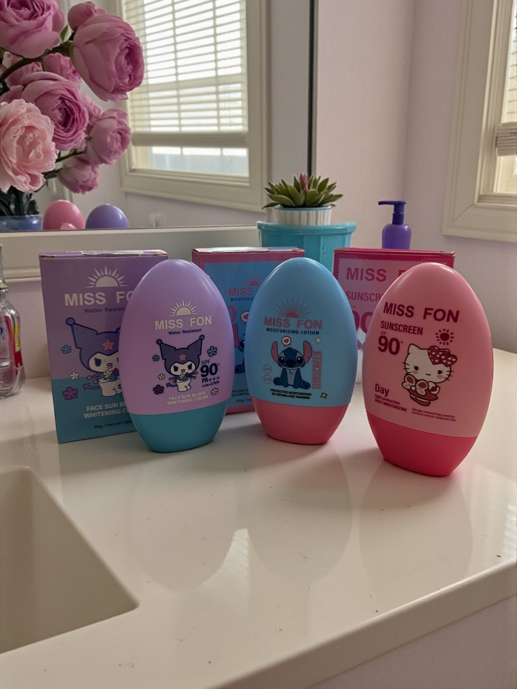 Protector solar sanrio