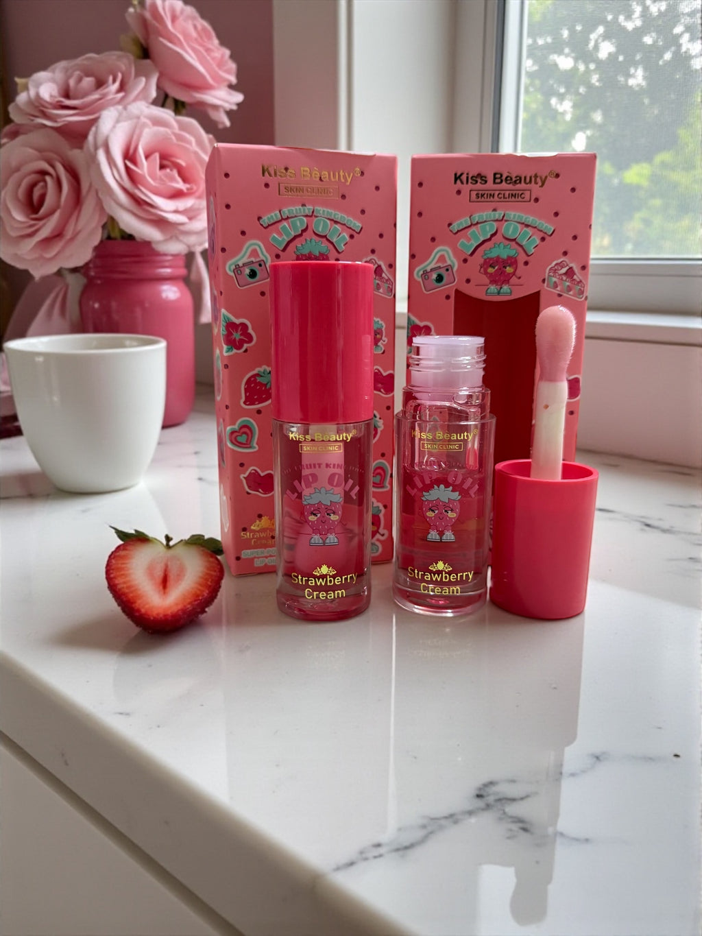 Lip oil kiss béauty 🍓