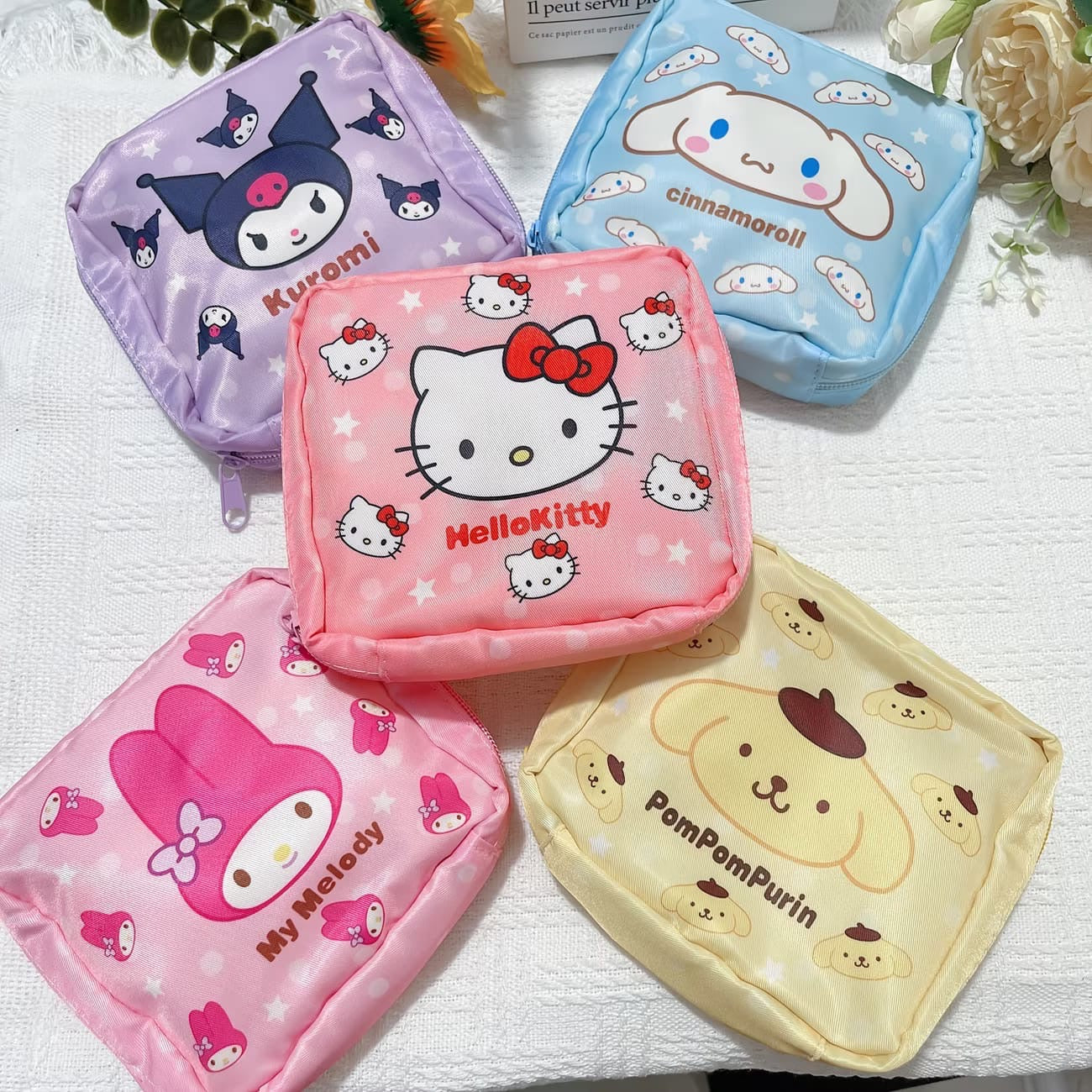 Cosmetiquera pequeña sanrio
