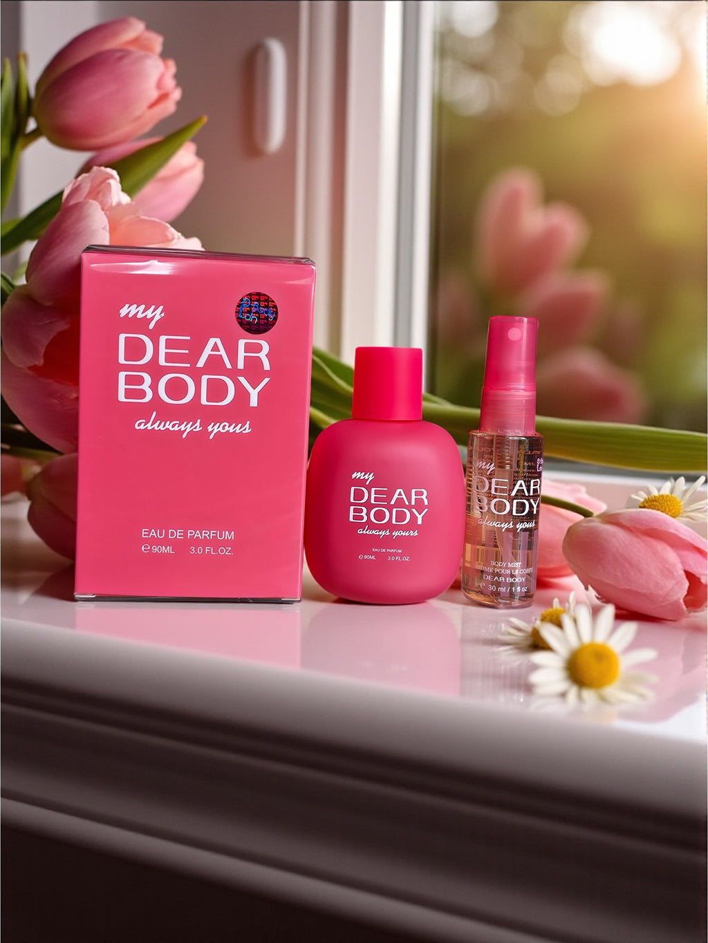 Perfumes de colores originales con el probador