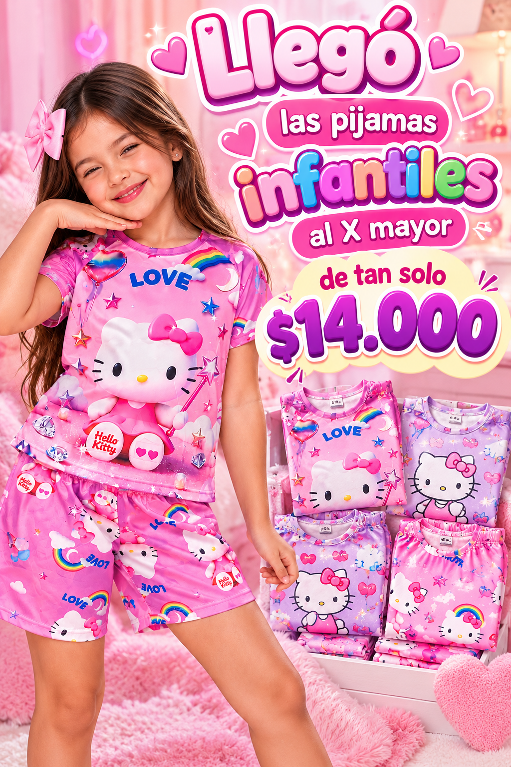 Pijamas tallas 16 y 18 temáticas