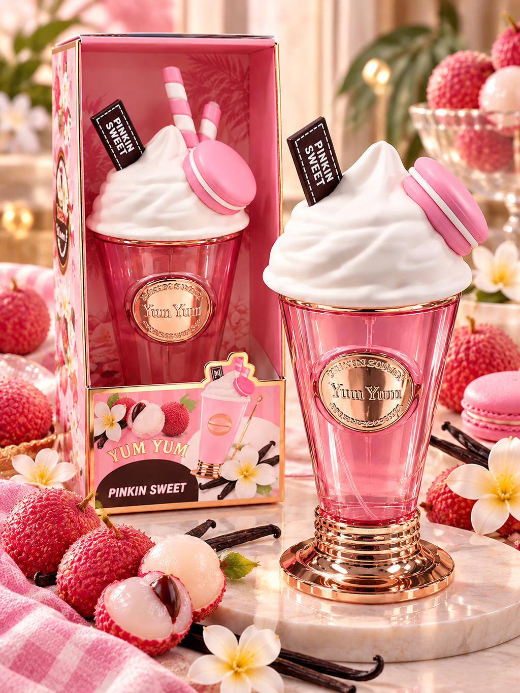 Yum Yum lichi rosa
