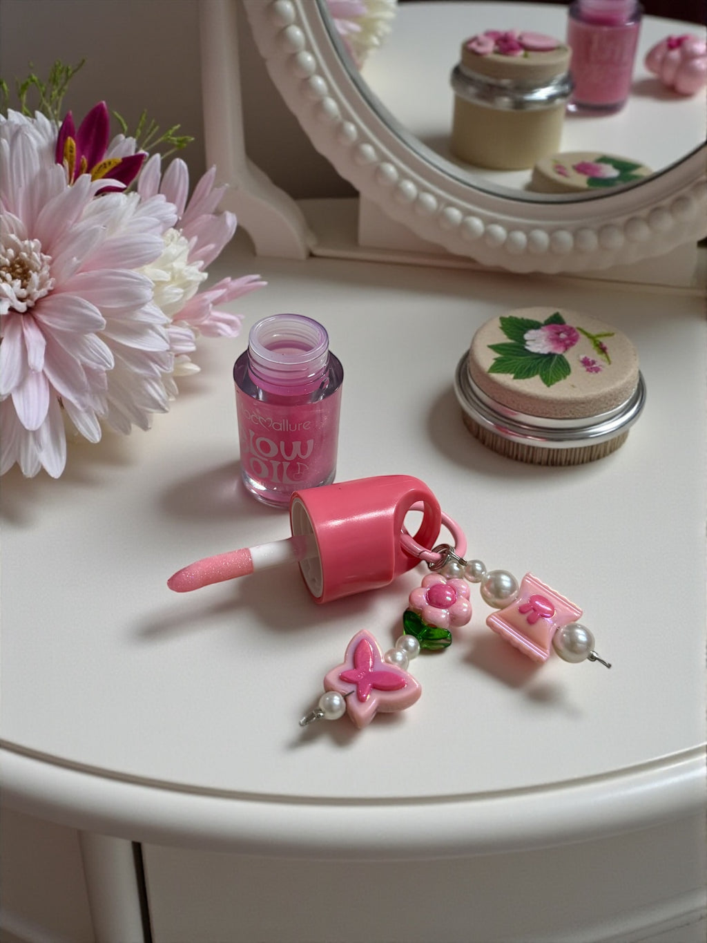 Lip gloss llavero