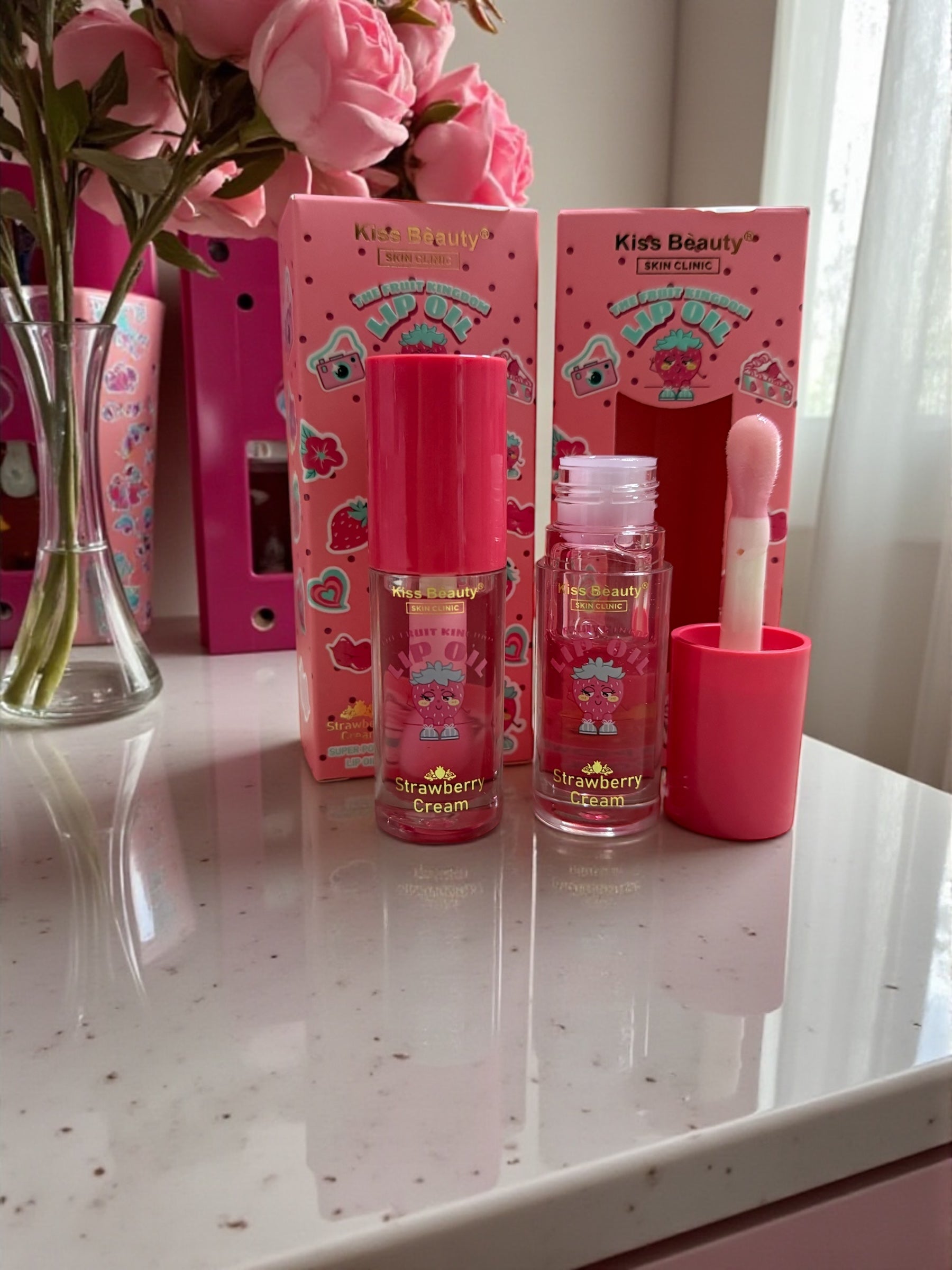 Lip oil kiss béauty 🍓