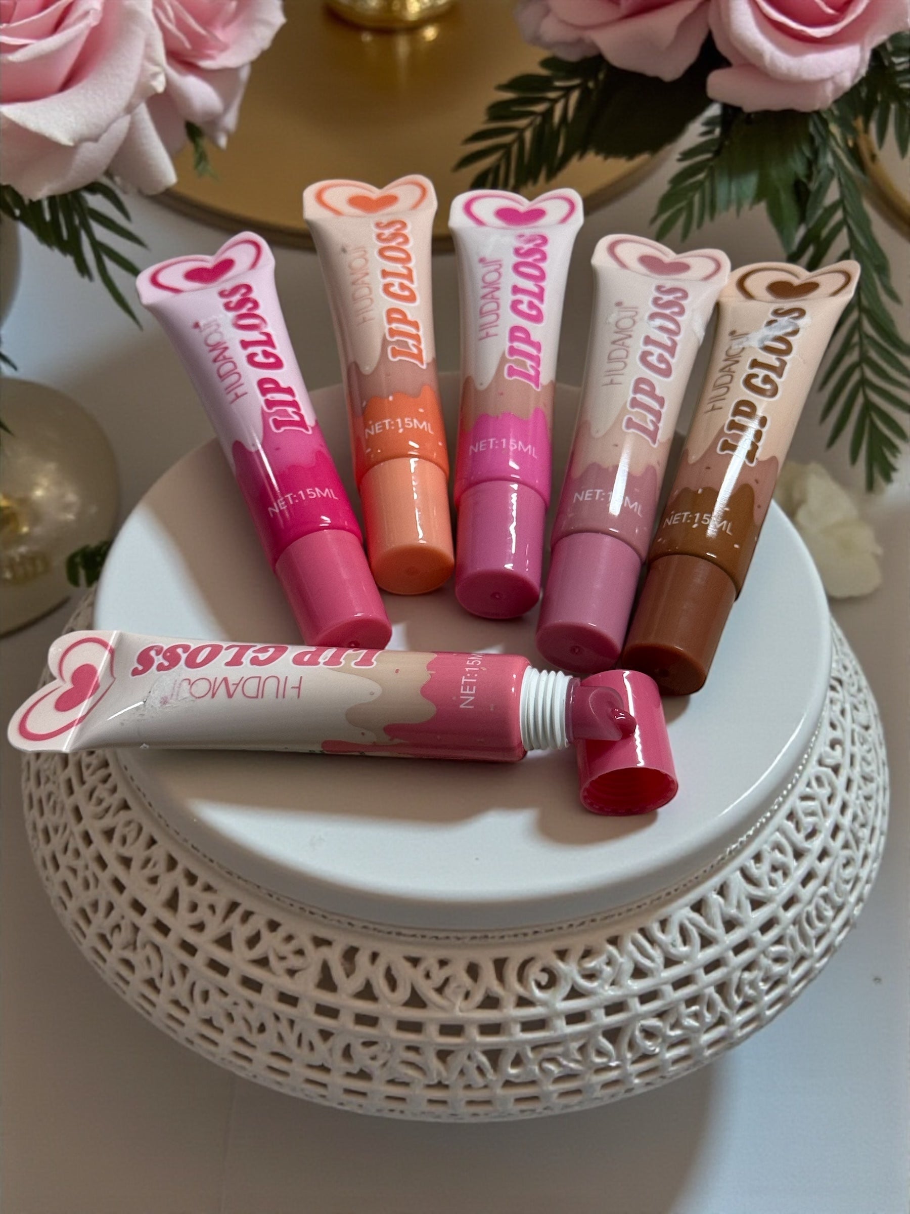 Lip gloss hudamoji