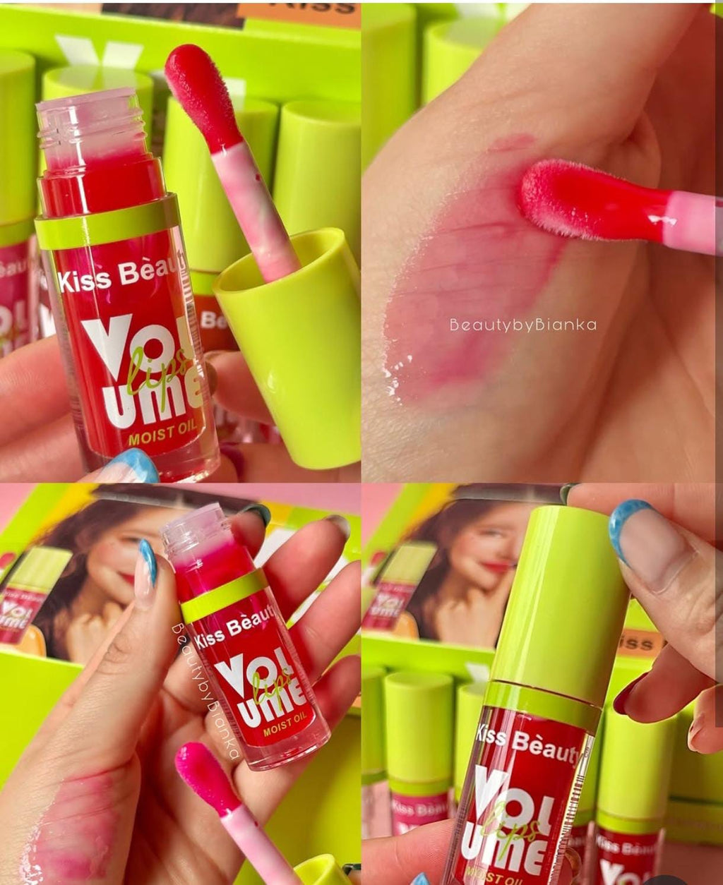 Lip oil kiss bèauty