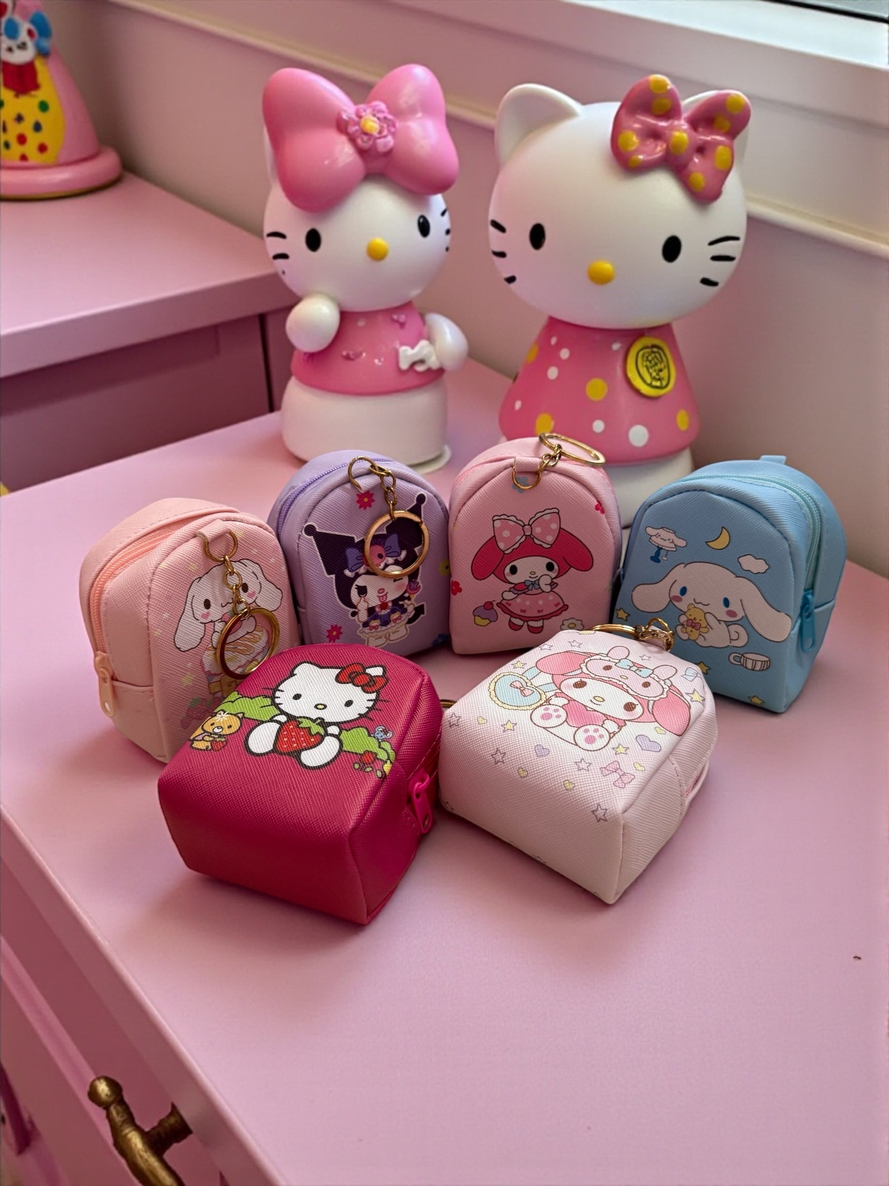 Monedero colores sanrio