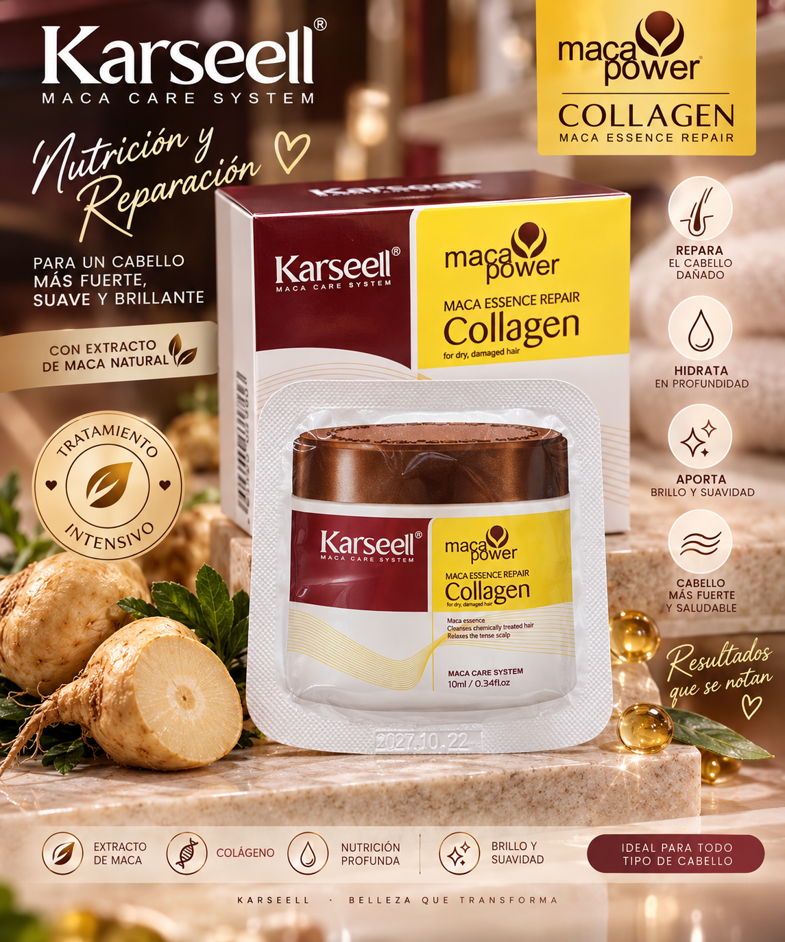 Karseell tratamiento en sachet