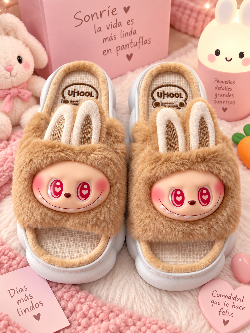 Babuchas labubu tallas (36/37) y (38/39)