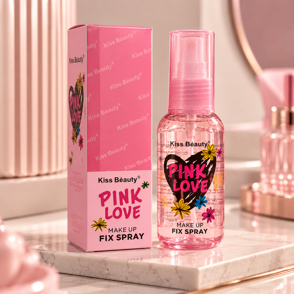 Fijador de maquillaje fix spray 160ml