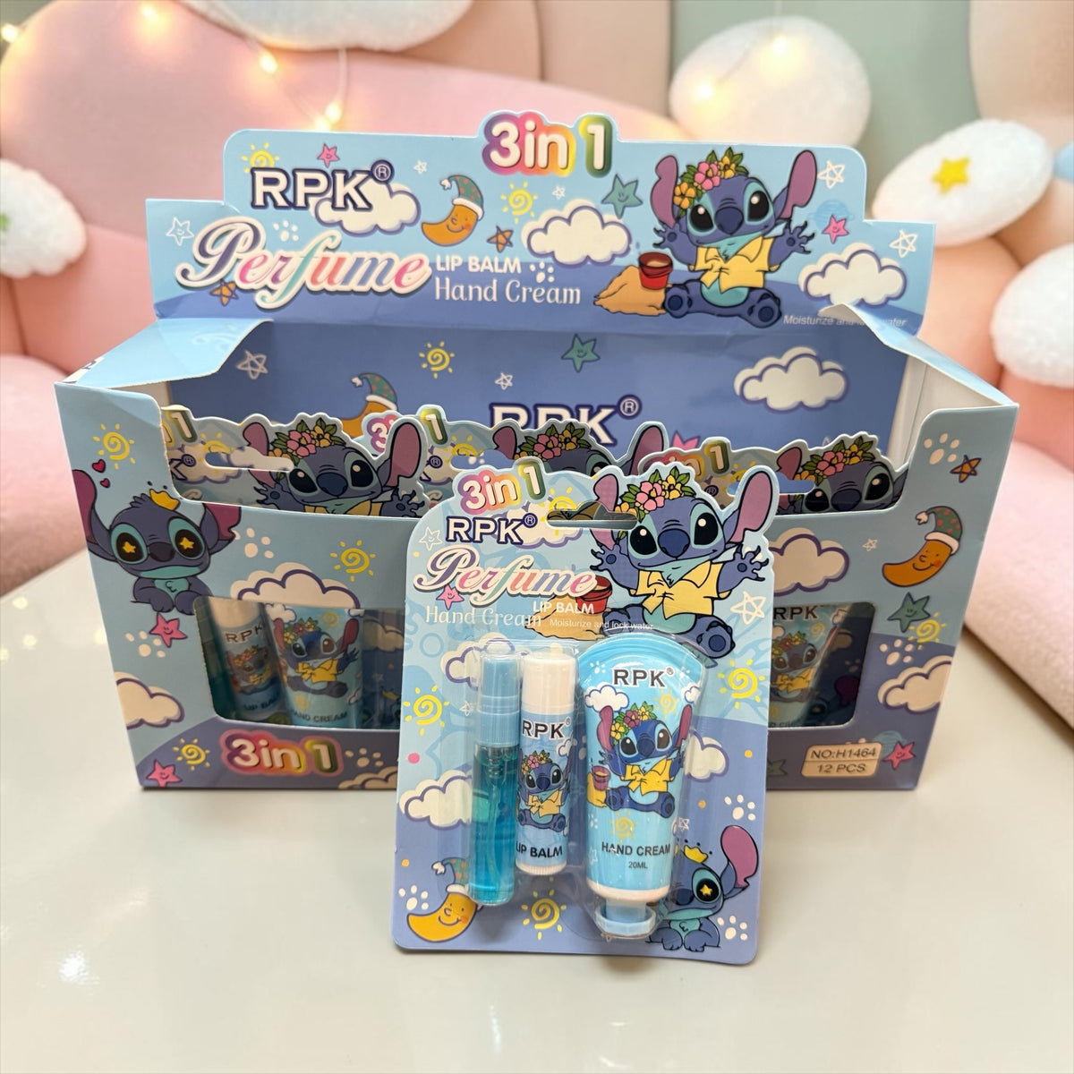 Kit stitch crema +bálsamo + perfume
