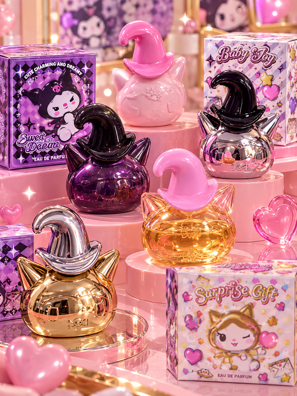 Perfumes fino kuromi 50ml