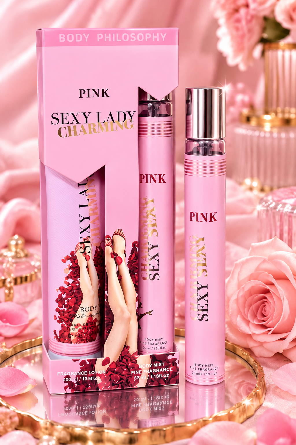 Dúo crema+perfume Scandal dama