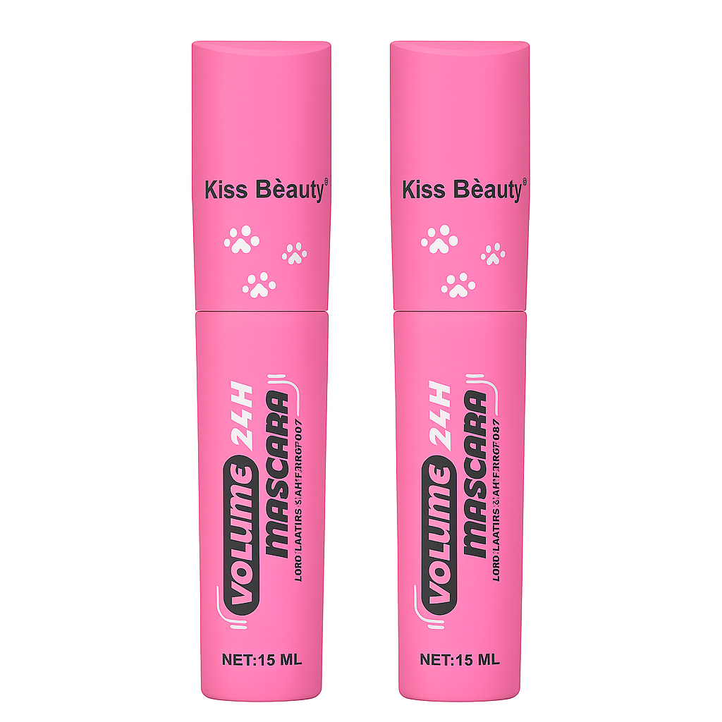 Pestañina mascara 24h waterproof OMG Kiss beauty