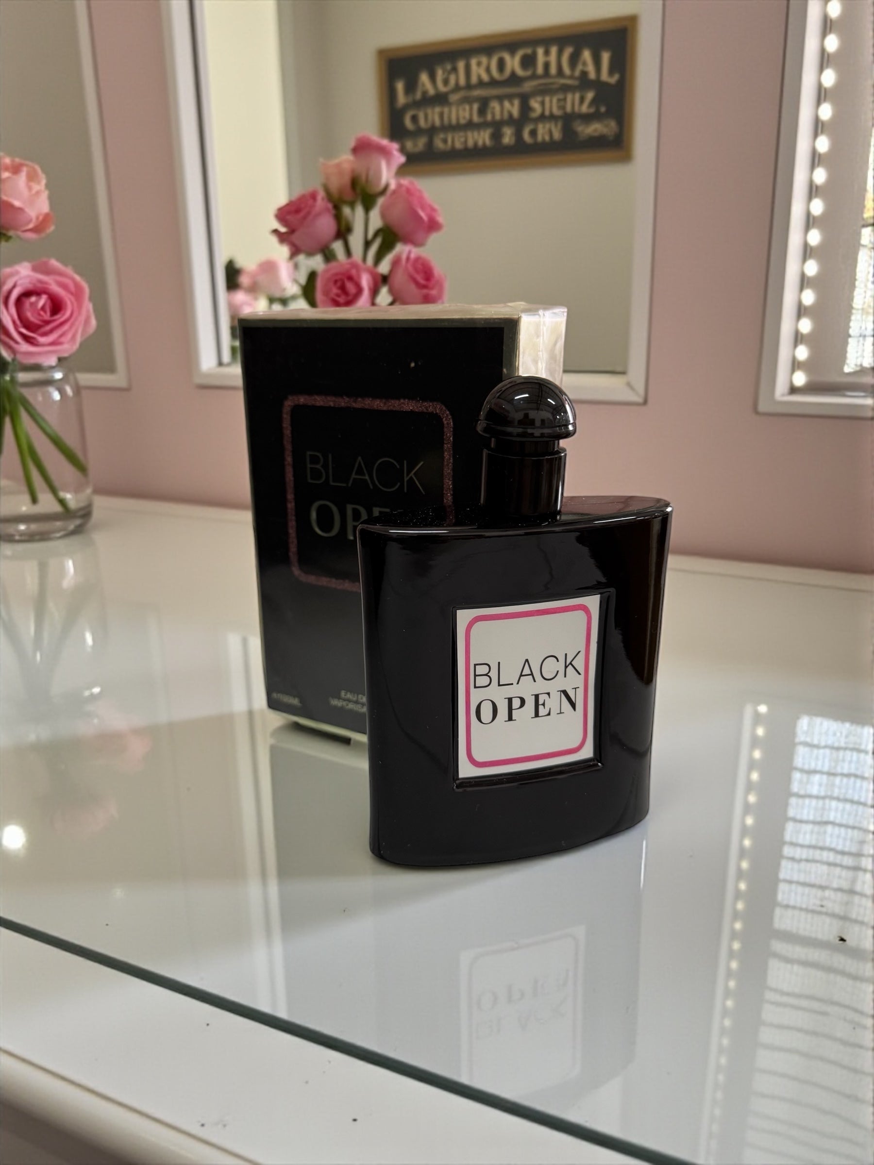 Black open dama
