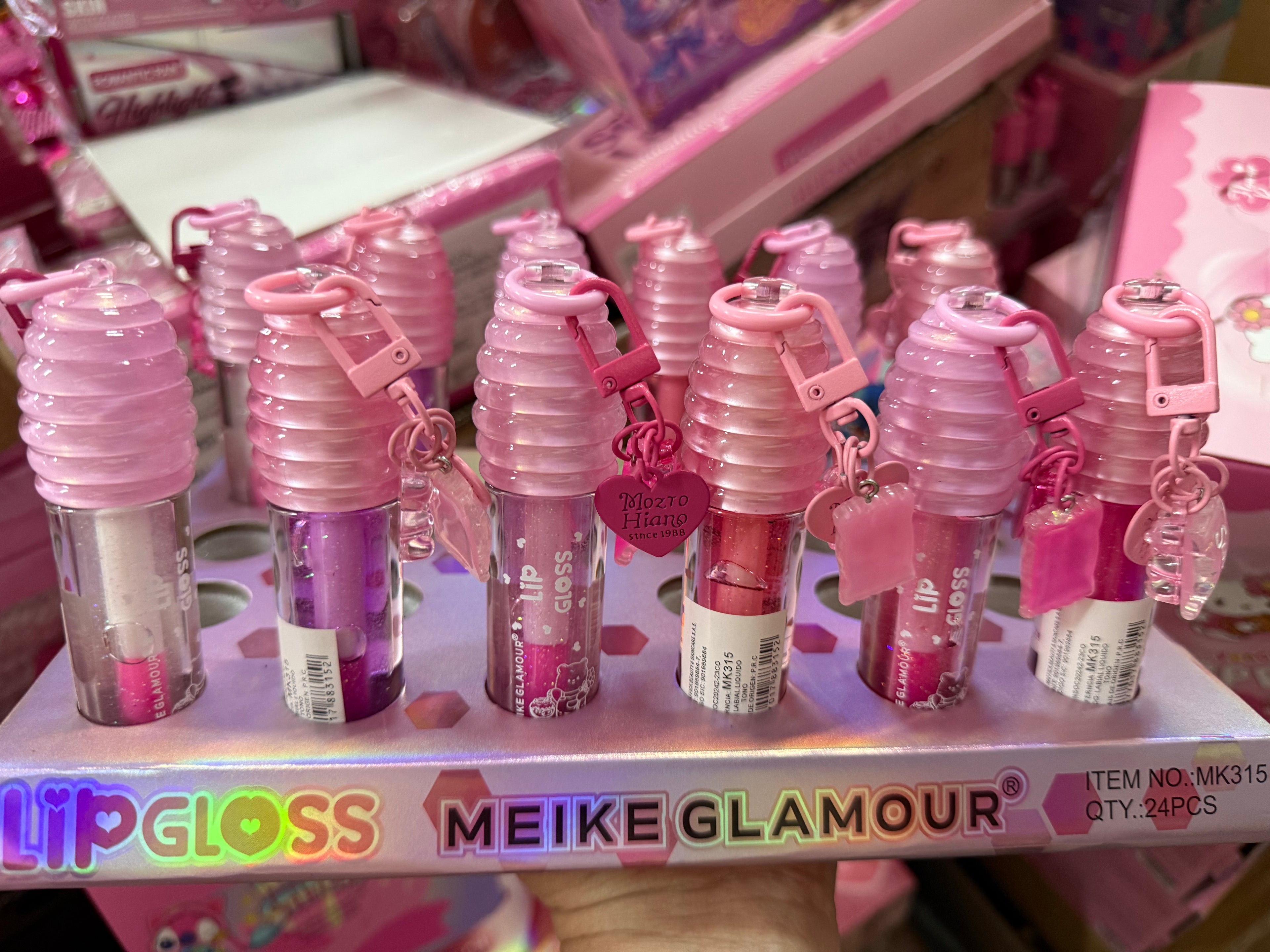 Lip gloss miel 🍯 llavero