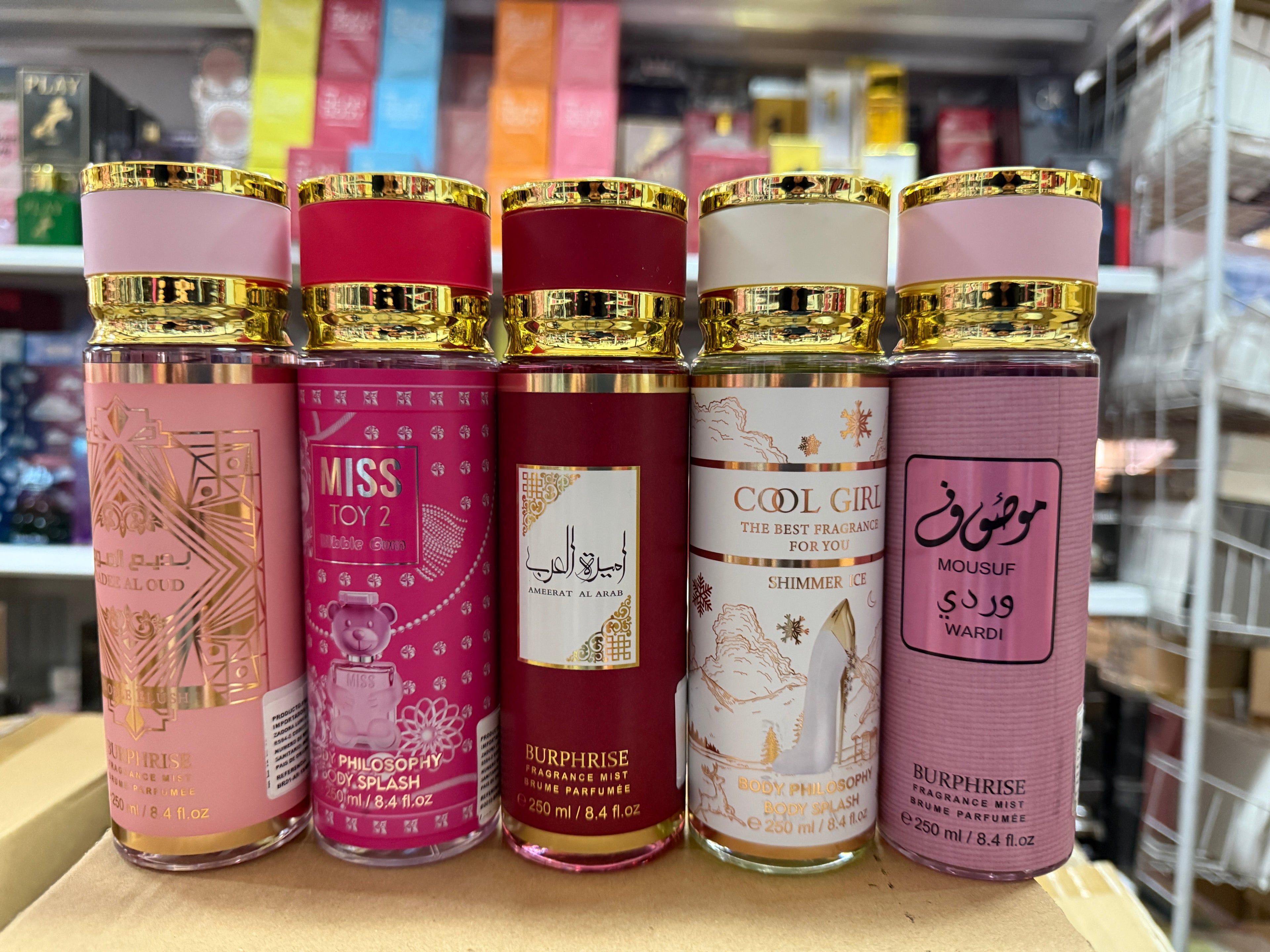 Splash tipo perfume 250 ML