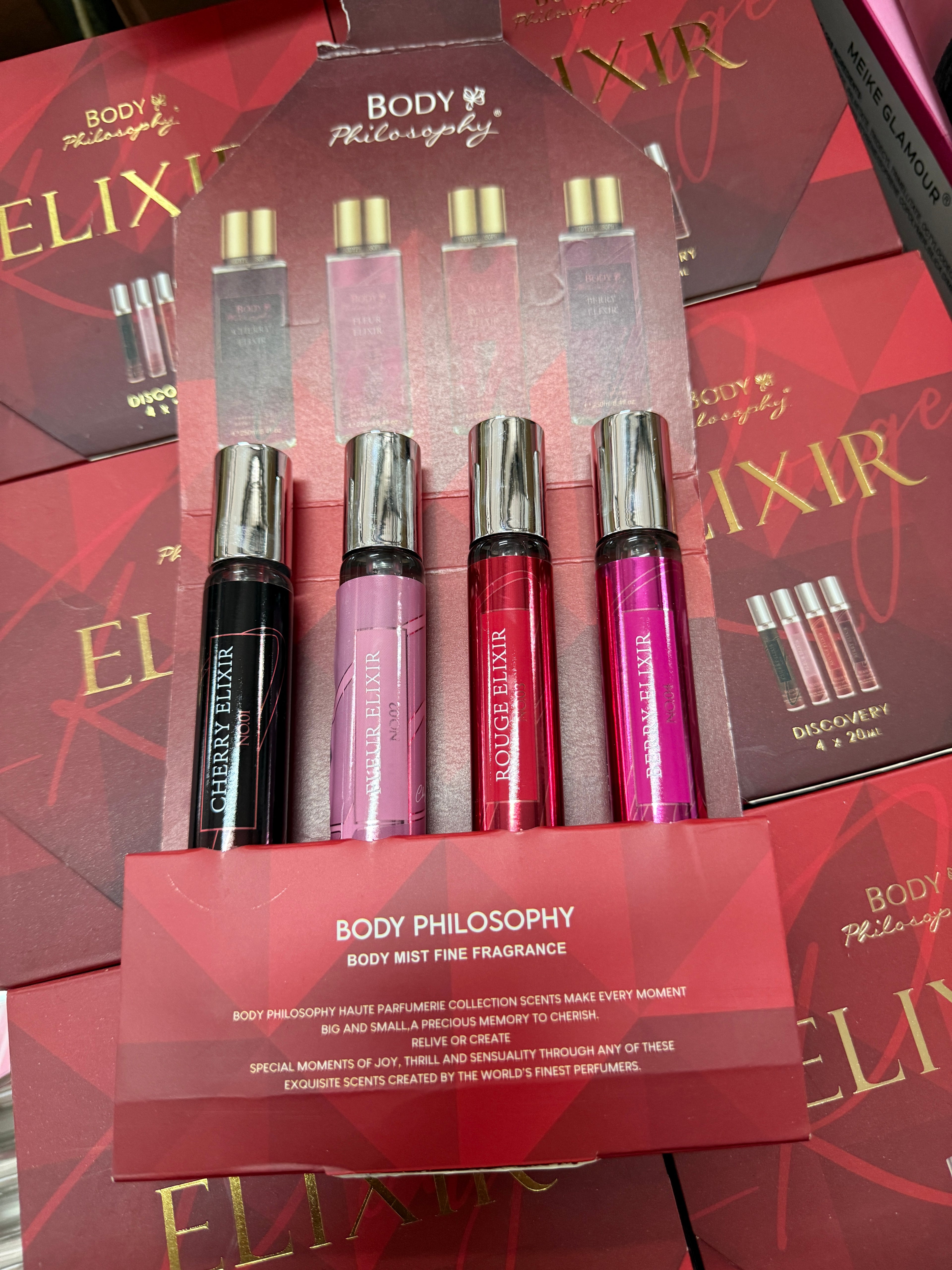 Estuche dupe victoria x 4 perfumes 20ml