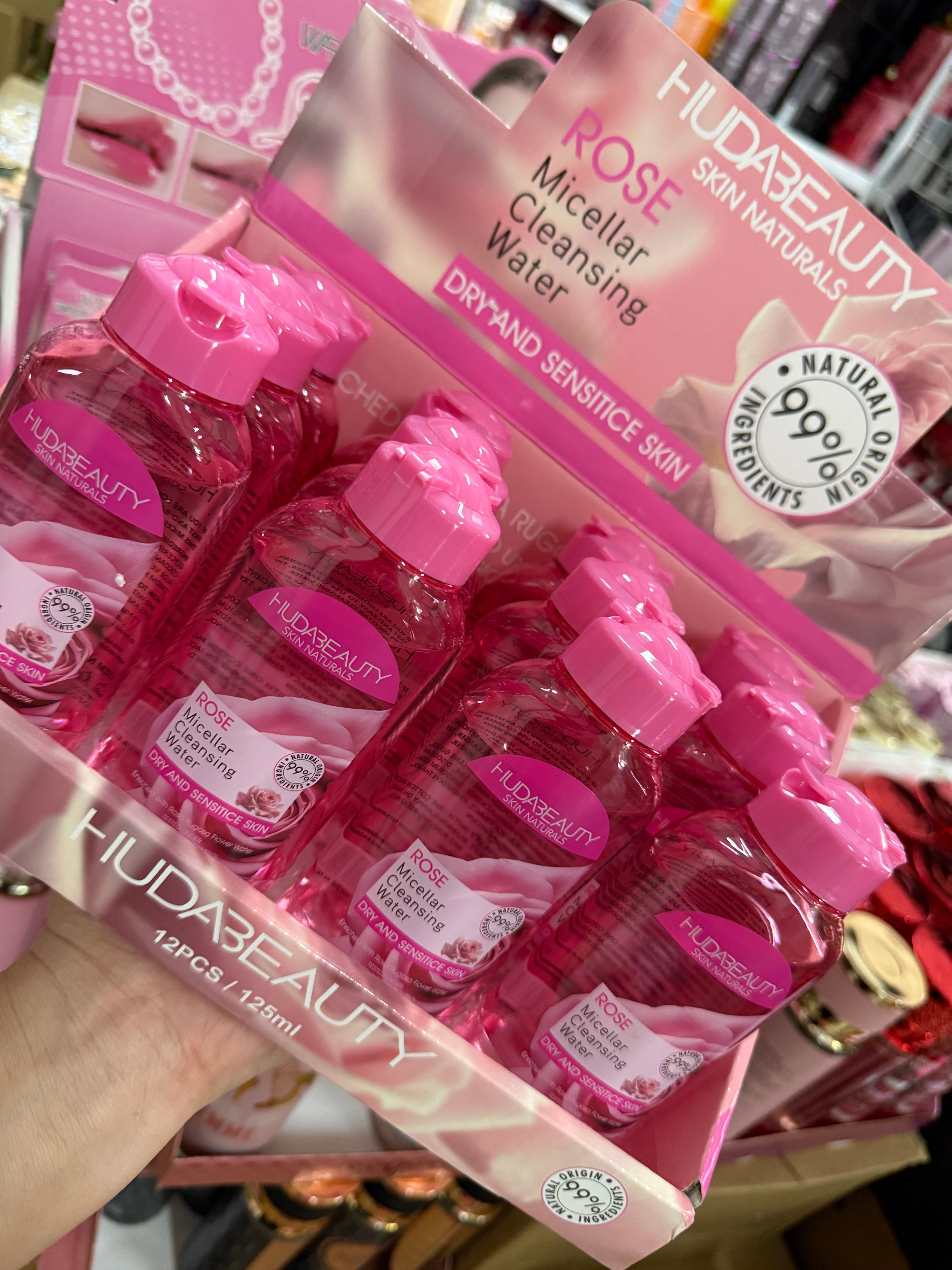 Agua desmaquillante de rosas
