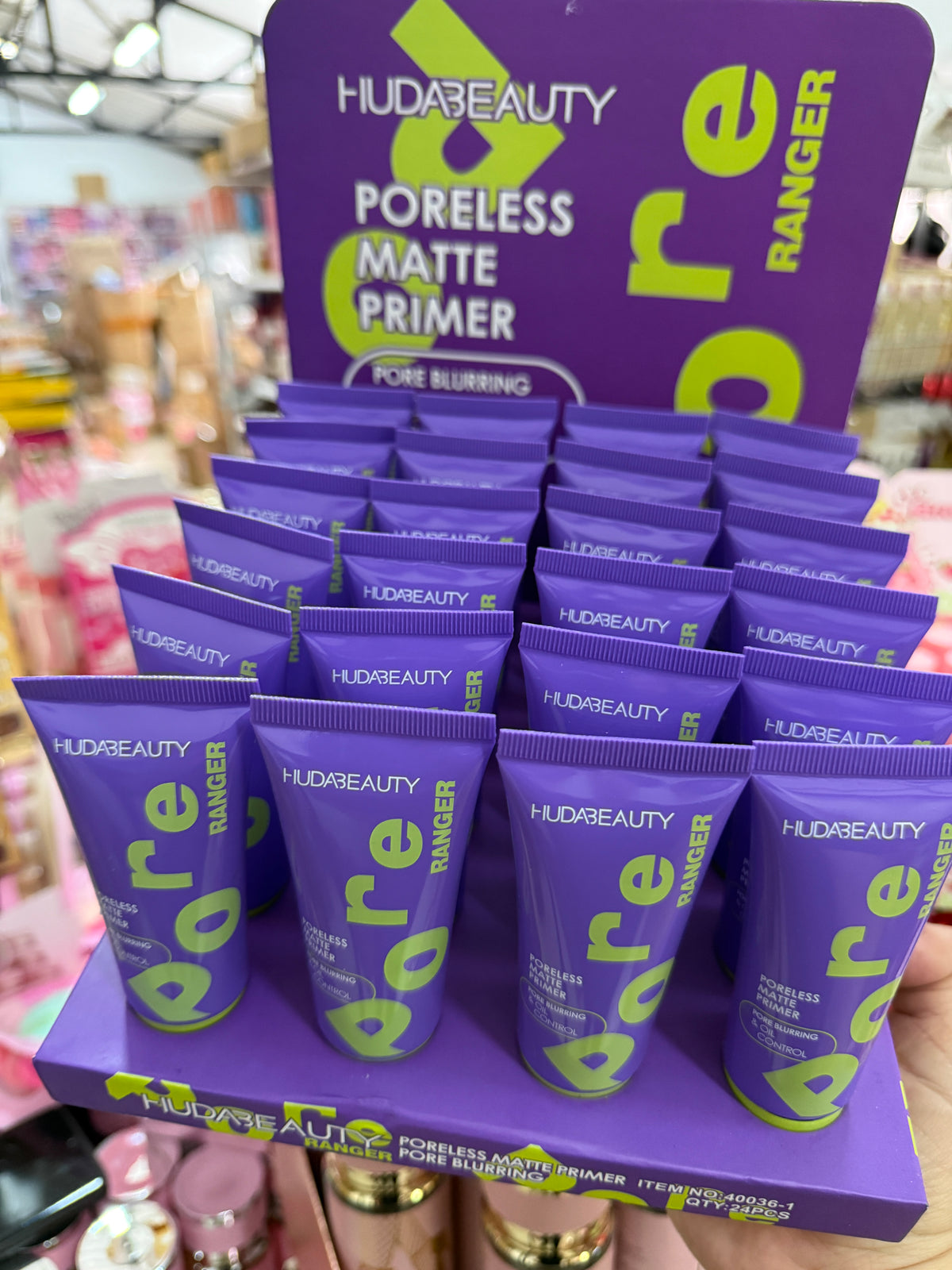 Primer morado hudabeauty