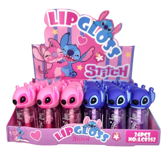 Lip gloss stitch y Ángela