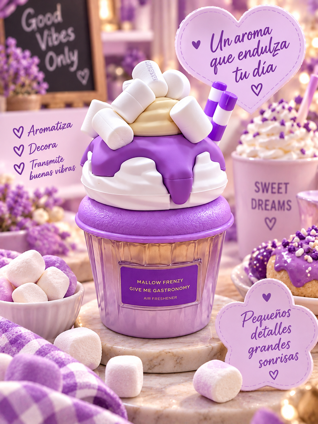 Postres 🍨 morado 💜