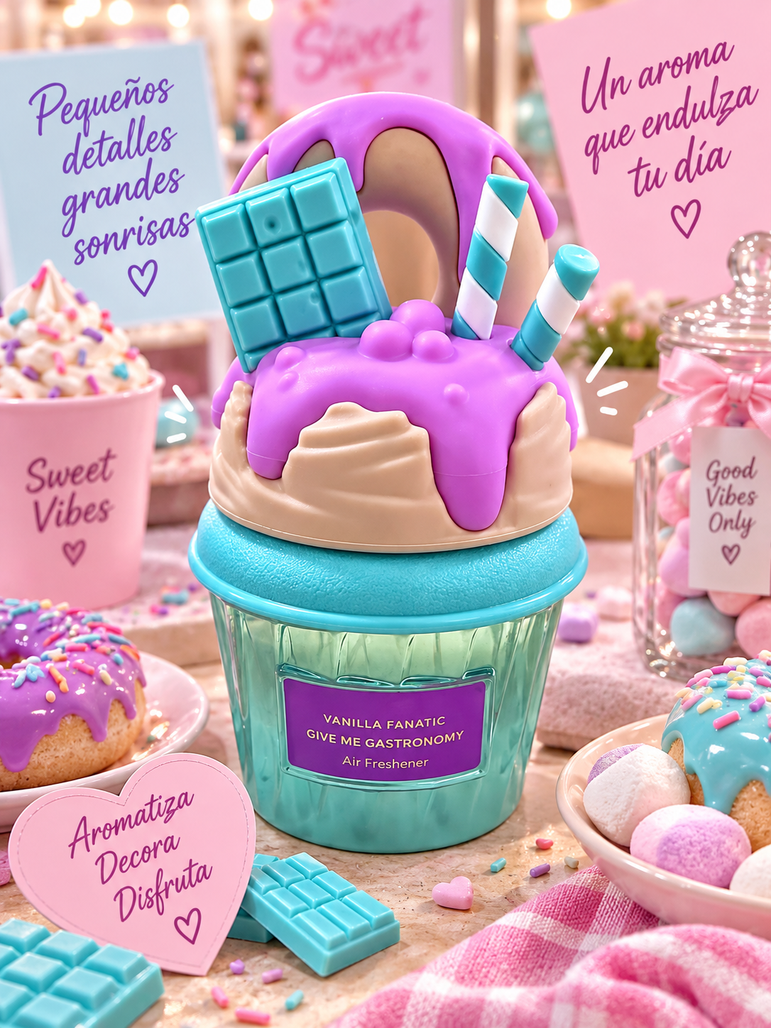 Postre 🍨 azul