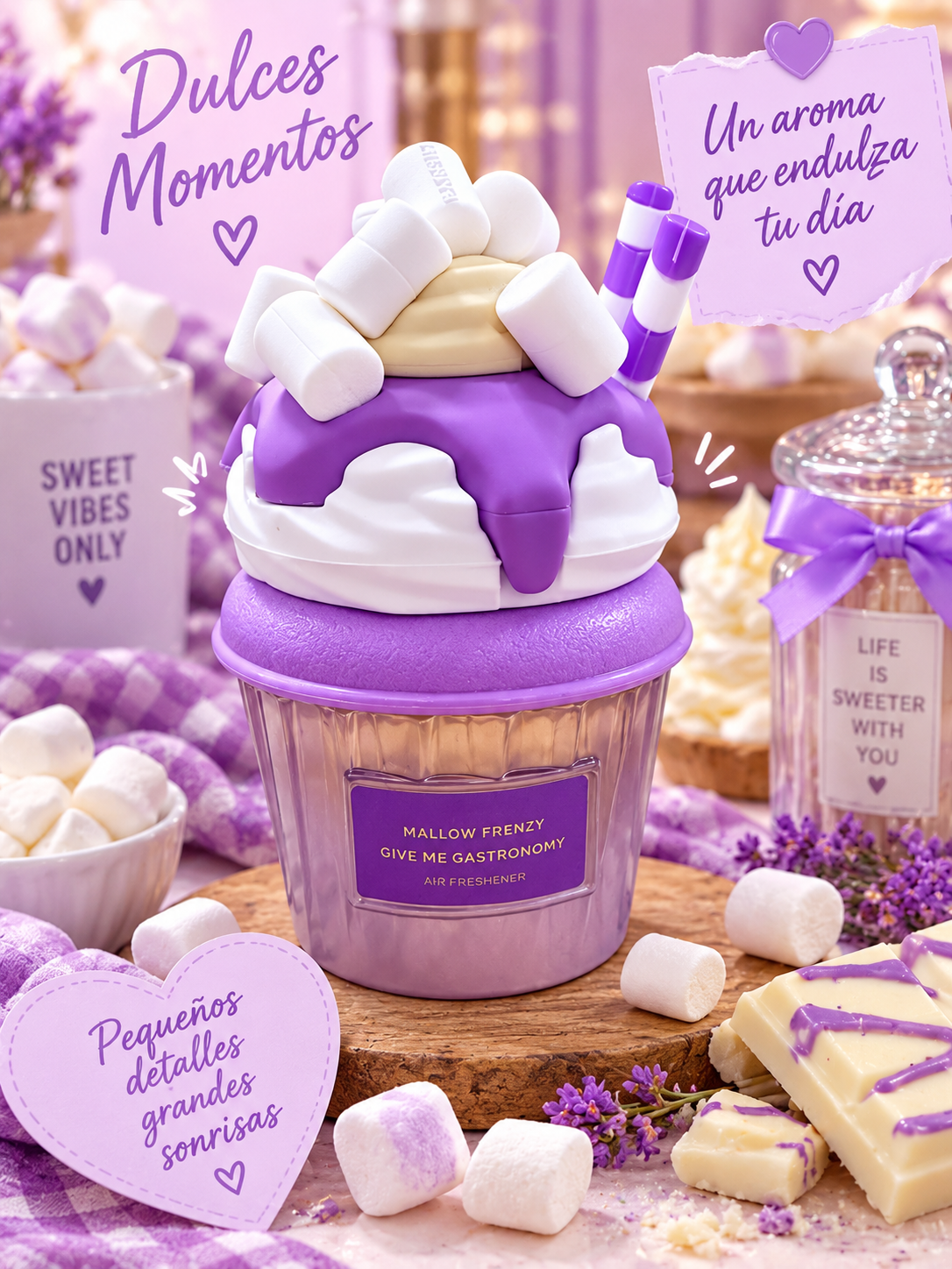 Postres 🍨 morado 💜