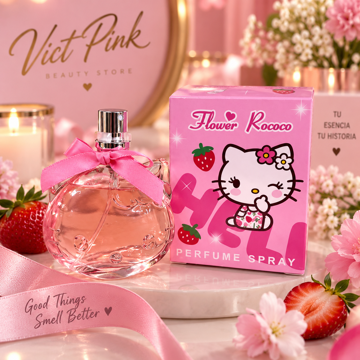 Perfume hello ketty 50ml niñas 👧