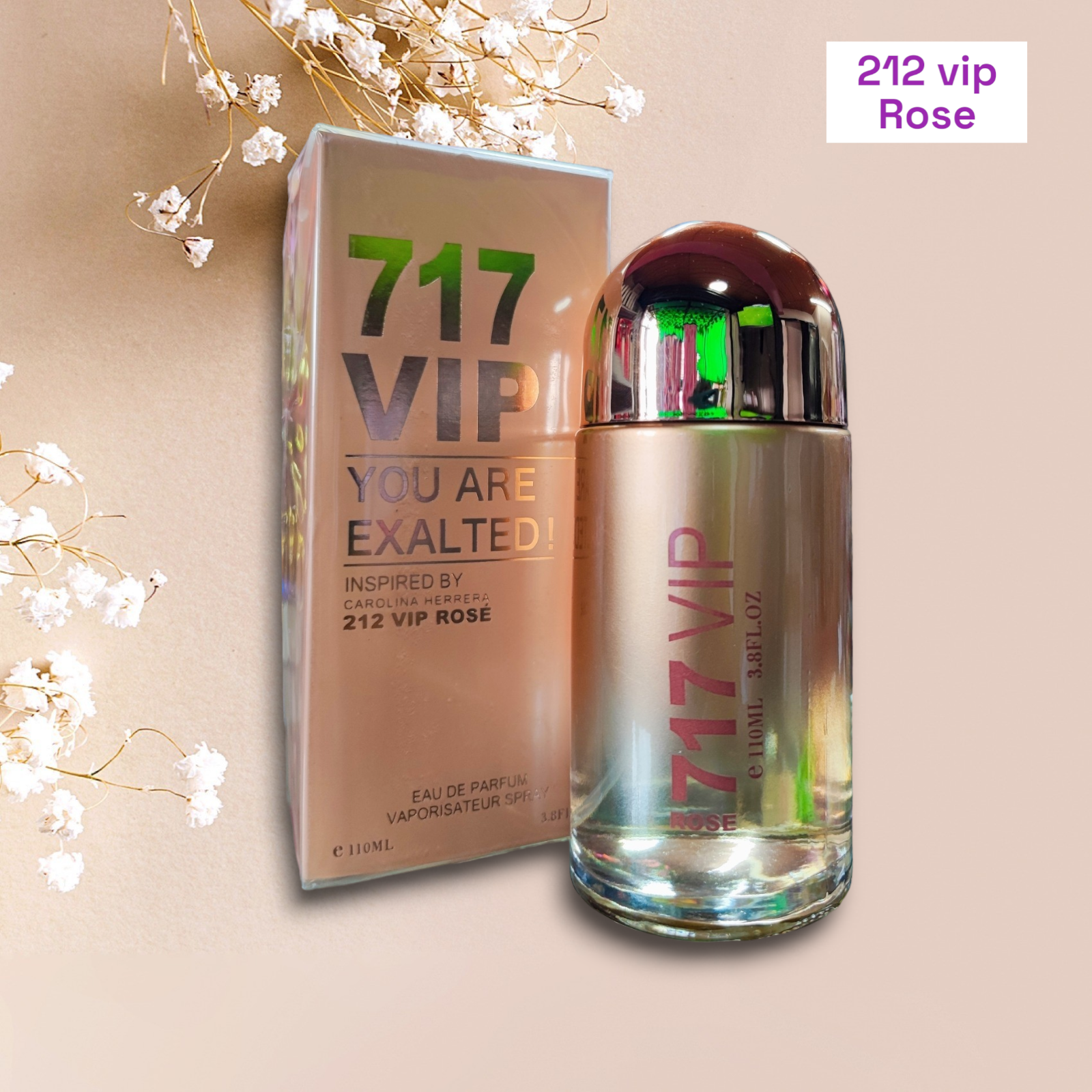 212 vip rose dama dupes