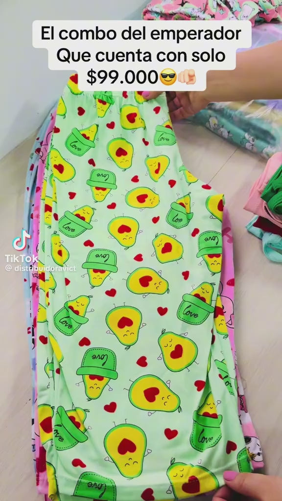 6 Capris surtidos