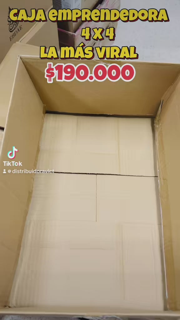 CAJA 4 X 4 EMPRENDEDORAS $190.000